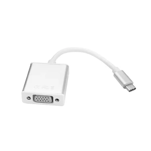 Адаптер (переходник) iLoungeMax USB Type-C to VGA Adapter Silver для MacBook - Фото 2