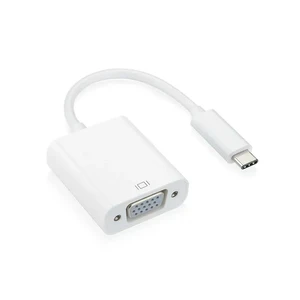 Перехідник iLoungeMax USB Type-C to VGA Adapter White для Apple MacBook - Фото 2