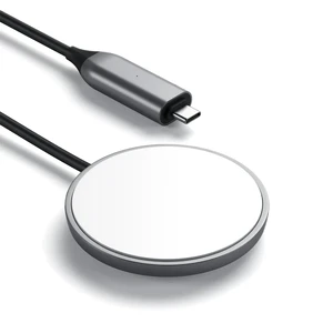 Бездротова зарядка Satechi USB-C MagSafe Wireless Charging Cable для iPhone | AirPods - Фото 3