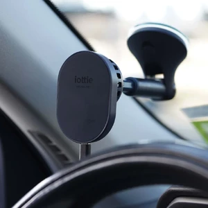 Магнітний автотримач MagSafe із швидкою зарядкою та охолодженням iOttie Velox Pro на присосці - Фото 6