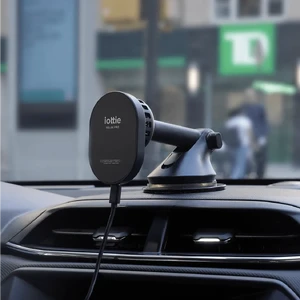 Магнітний автотримач MagSafe із швидкою зарядкою та охолодженням iOttie Velox Pro на присосці - Фото 5