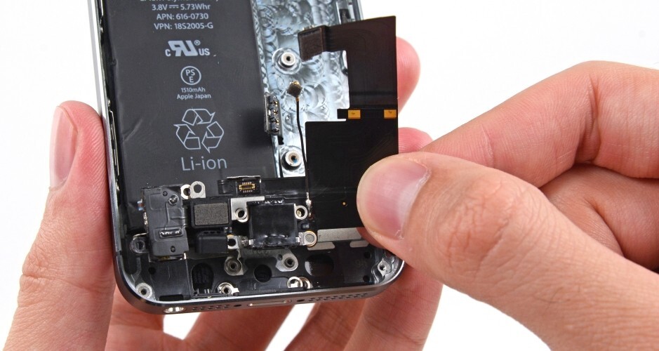 Ремонт разъема зарядки (синхронизации) iPhone 6s