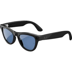 Фотохромні розумні окуляри Ray-Ban Meta Skyler, Shiny Black / Clear / Cerulean Blue Transitions  - Фото 1