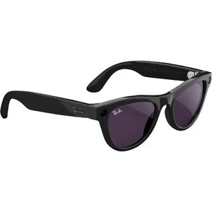 Фотохромні розумні окуляри Ray-Ban Meta Skyler, Shiny Black / Clear / Amethyst Transitions - Фото 2