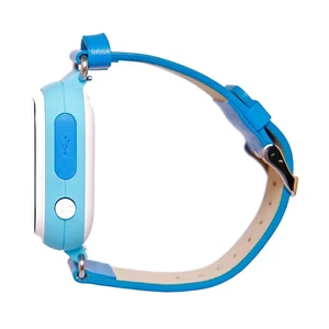 Детские часы-телефон iLoungeMax с GPS трекером Q90 Blue - Фото 3