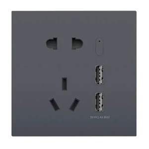 Розумна Wi-Fi розетка Aqara Smart Socket H1 USB, ZigBee 3.0 2USB HomeKit - Фото 2