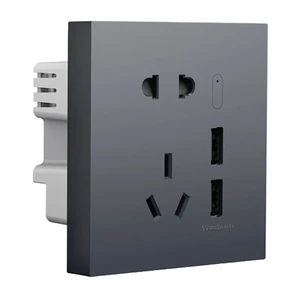 Розумна Wi-Fi розетка Aqara Smart Socket H1 USB, ZigBee 3.0 2USB HomeKit