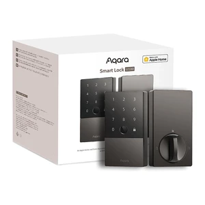 Розумний замок Wi-Fi Aqara U100 з підтримкою Apple HomeKit/Google Home з клавіатурою та відбитком пальця
