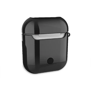 Пластиковый чехол с карабином WIWU Armor Black для Apple AirPods - Фото 2
