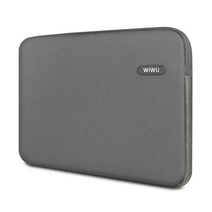 Влагозащитный чехол-сумка WIWU Classic Sleeve Grey для Macbook Pro 15" - Фото 3