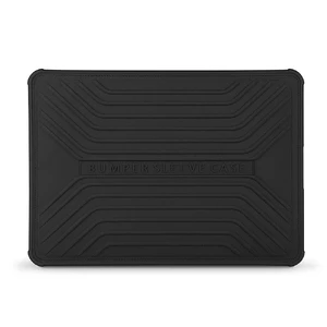 Силиконовый чехол со встроенными магнитами WIWU GearMax Voyage Sleeve Black для MacBook 12" | Air 11" - Фото 2