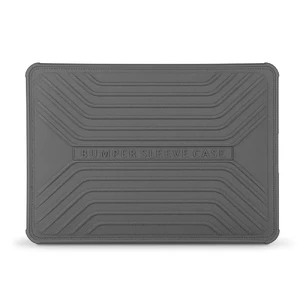Силиконовый чехол со встроенными магнитами WIWU GearMax Voyage Sleeve Grey для MacBook 12" | Air 11" - Фото 2