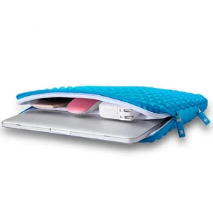 Влагозащитный чехол-сумка WIWU GearMax Diamond Sleeve Blue для MacBook 12" | Air 11" - Фото 8