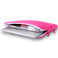 Влагозащитный чехол-сумка WIWU GearMax Diamond Sleeve Pink для MacBook 12" | Air 11" - Фото 5