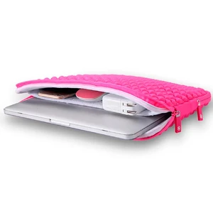 Чохол-сумка WIWU GearMax Diamond Sleeve Pink для MacBook Pro 16" | Pro 15" - Фото 6