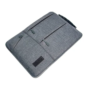 Чохол-сумка WIWU GearMax Traveler Sleeve Grey для MacBook Pro 16" | Pro 15" - Фото 4
