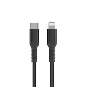 Нейлоновий кабель WIWU WP101 Type-C to Lightning Black