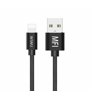 Кабель WiWU MFI USB-A to Lightning Black 1.2m