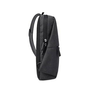 Рюкзак WIWU Mi+Chest Bag Black с выходом для наушников - Фото 3