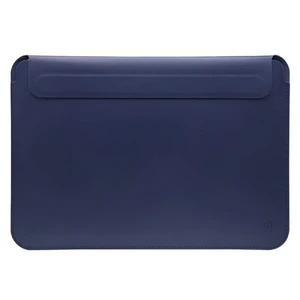 Чехол-папка WIWU Skin Pro 2 Leather Sleeve для MacBook Air 13" (2018-2024) | Pro 13" (2016-2022) Navy Blue NC-22858-13 - Фото 1