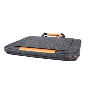 Влагозащитная сумка с подставкой WIWU Smart Stand Sleeve Gray для MacBook Air 13" | Pro 13" - Фото 3