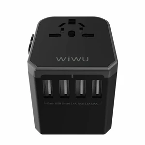 Универсальное зарядное устройство для путешествий WIWU UA301 Universal Travel Adapter - Фото 2