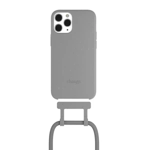 Чехол Woodcessories Necklace Bio AM Cool Grey для iPhone 12 | 12 Pro cha028 - Фото 1