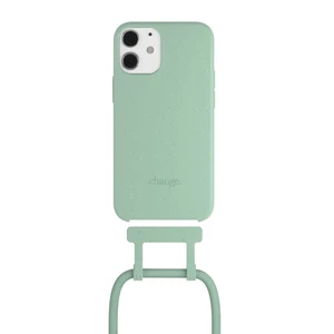Чехол Woodcessories Necklace Bio AM Mint Green для iPhone 12 mini cha026 - Фото 1