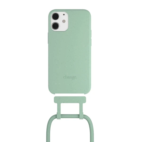 Чохол Woodcessories Necklace Bio AM Mint Green для iPhone 12 mini у Вінниці