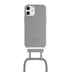Чехол Woodcessories Necklace Bio AM Cool Grey для iPhone 12 mini cha023 - Фото 1