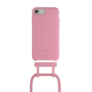 Купить Чехол Woodcessories Necklace Bio AM Coral Pink для iPhone SE 2020 | 8 | 7 | 6 | 6s | 7 | 8 | SE 2 (2020)