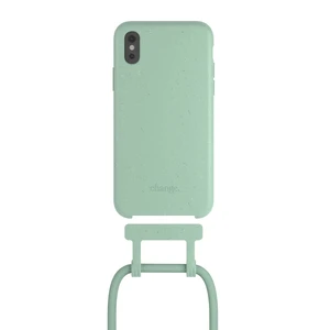 Чохол Woodcessories Necklace Bio AM Mint Green для iPhone XS cha009 - Фото 1