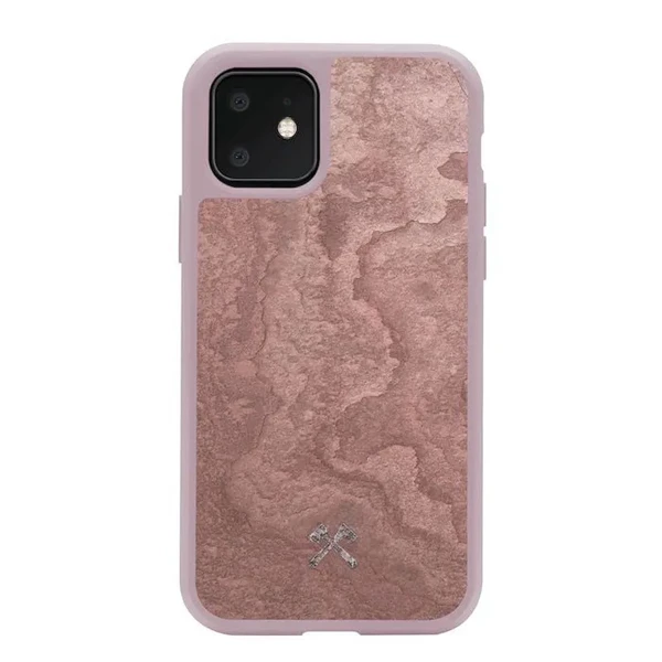 Чохол з натурального каменю Woodcessories Bumper Case Stone Canyon Red для iPhone 11 у Вінниці