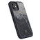 Чехол из натурального камня Woodcessories Bumper Case Stone Camo Gray для iPhone 12 mini - Фото 2