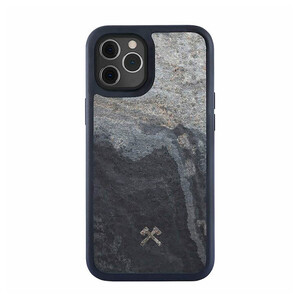 Купить Чехол из натурального камня Woodcessories Bumper Case Stone Camo Gray для iPhone 12 Pro Max