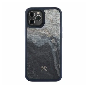 Чехол из натурального камня Woodcessories Bumper Case Stone Camo Gray для iPhone 12 Pro Max sto070 - Фото 1