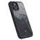 Чехол из натурального камня Woodcessories Bumper Case Stone Camo Gray для iPhone 12 Pro Max