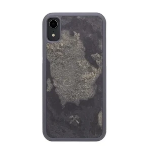 Чохол з натурального каменю Woodcessories Bumper Case Stone Camo Gray для iPhone XR