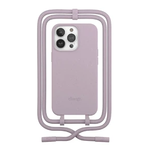 Еко-чохол із шнурком Woodcessories Crossbody Case Lilac для iPhone 14 Pro Max