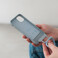 Эко-чехол с ремешком Woodcessories Crossbody Case Pastel Blue для iPhone 13 - Фото 3