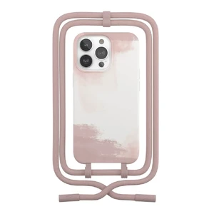 Еко-чохол з ремінцем Woodcessories Crossbody Change Case Batic Сlay Red для iPhone 13 Pro cha109 - Фото 1