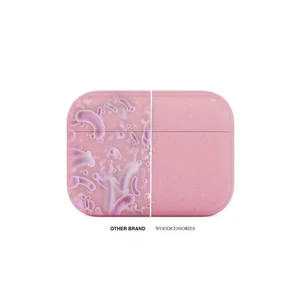 Еко-чохол Woodcessories Eco-Friendly Coral Pink для AirPods Pro - Фото 4