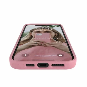 Эко-чехол Woodcessories Eco-Friendly Coral Pink для iPhone 12 | 12 Pro - Фото 5