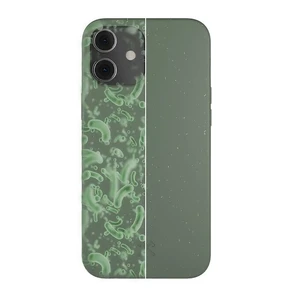 Эко-чехол Woodcessories Eco-Friendly Midnight Green для iPhone 12 mini - Фото 3