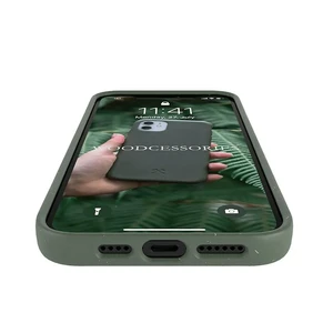 Эко-чехол Woodcessories Eco-Friendly Midnight Green для iPhone 12 mini - Фото 5