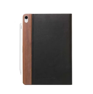 Кожаный чехол-книжка Woodcessories EcoFlip Black для iPad Pro 11" (2018) - Фото 2