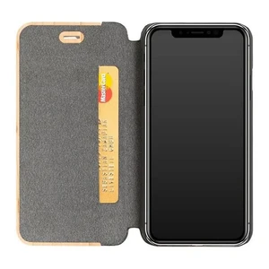 Деревянный чехол-книжка Woodcessories EcoFlip Maple для iPhone X | XS - Фото 2