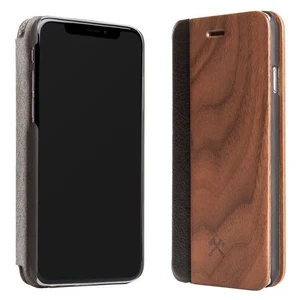 Дерев'яний чохол-книжка Woodcessories EcoFlip Walnut для iPhone XR - Фото 2