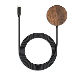 Бездротова зарядка MagSafe Woodcessories MagPad для iPhone 15 | 14 | 13 | 12