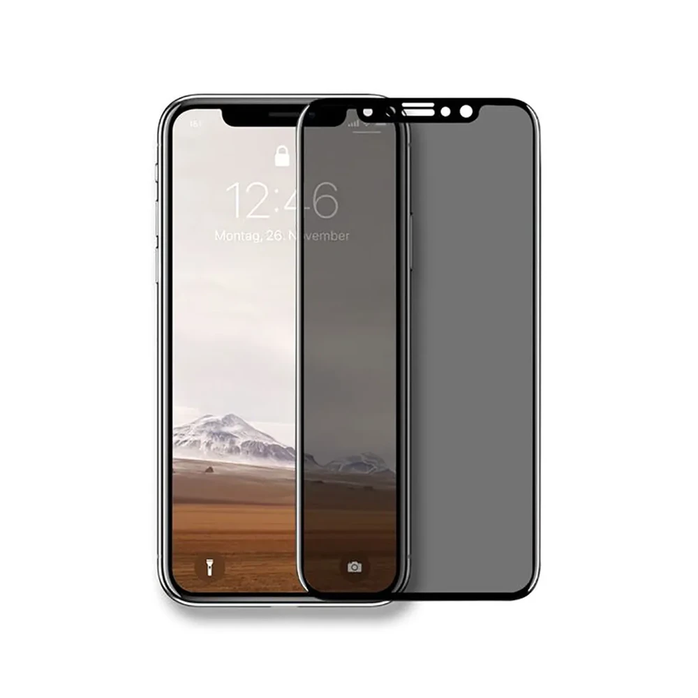 Захисне скло антишпигун Woodcessories Premium 3D Privacy Filter для iPhone 12 | 12 Pro